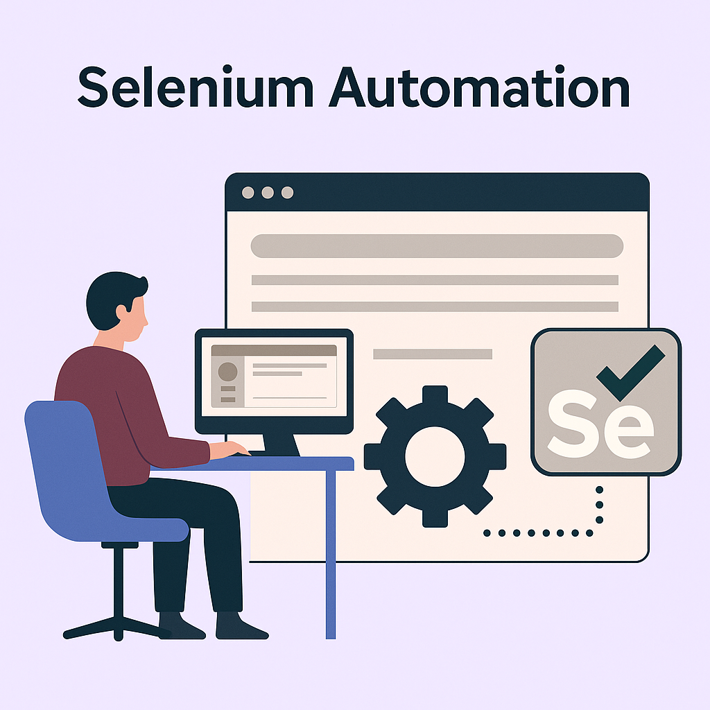 Python Selenium controlling a browser to automate workflows Python Selenium controlling a browser to automate workflows